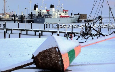 Boje am Hafen